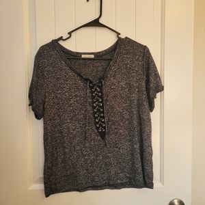 ⚠️BOGO⚠️ Gray/black top